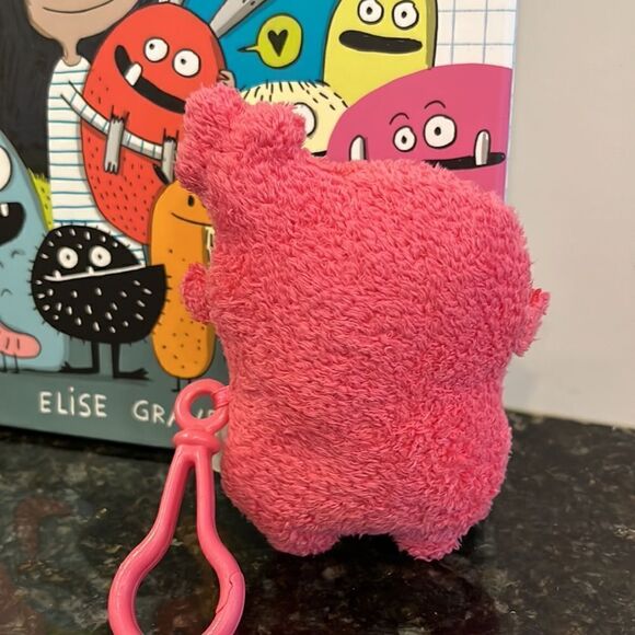 I Want a Monster! by Elise Gravel Hardcover Book with little monster plush - Picture 3 of 11